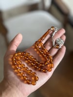 سبحة بكلايت 162 ( عسليه )