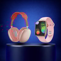 ساعة شبيهة ابل mini + سماعة p9