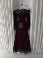 فستان عودي جوخ