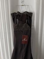 فستان سهره مزين بخرز