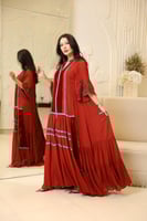 جلابيه مناسبات لاطلاله راقيه بمكس خامات فاخره مخمل...