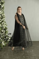 جلابيه لاطلاله جذابه بمكس خامات لينن مطرز وتول اسو...