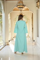 دريس تيفاني بخامة عكريب فاخر ناعم مشغول شك يدوي نا...