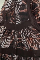 جلابية مناسبات لاطلاله راقيه بخامة شيفون حرير و قط...