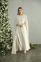 طقم لوسين لاطلالة مناسبات راقيه مكون من قطعتين بمك...