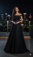 S6001 BLACK DRESS