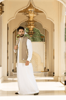 سديري ترنش كوت + ووتر بروف ايطالي مبطن فرو طبيعي -...