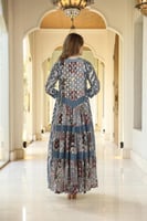 جلابية مناسبات لاطلاله راقيه بمكس خامات قطن حرير ب...