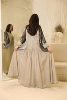 جلابيه مناسبات لاطلاله انيقه بمكس خامات فاخره مخمل...