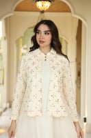 جلابيه للام والبنت تصميم مميز من قطعتين مشغول شك و...