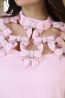 دريس لاطلاله أنيقه بتصميم كيب بخامة كريب ناعم بتصم...