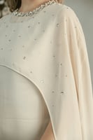 طقم لوسين لاطلالة مناسبات راقيه مكون من قطعتين بمك...