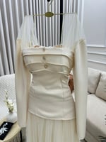 فستان العيد بلون السكري الانيق