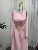 فستان ناعم طويل