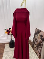 فستان طويل ساتر