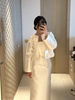 فستان العيد على جاكت مورد