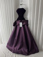 فستان موف فخم