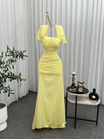 فستان ليموني وعودي