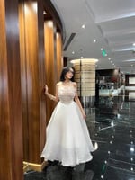 فستان سهره بقصه الصدر الانيقه