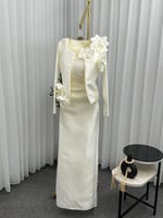 فستان العيد على جاكت مورد