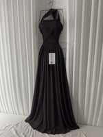 فستان بني خياال