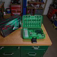 طقم حبوب 1/4 بوصة 46 قطعة تايواني توب تول