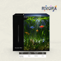 حوض كريستال 40 سم مع سمب خلفي