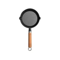 مقلاة قلي غير لاصقة من الحديد الزهر ، سميكة ، مقلا...