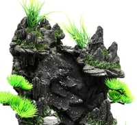 | حوض السمك الديكور الاصطناعي الراتنج حجر الصخور ا...