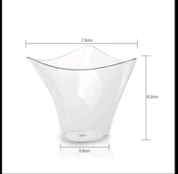 25/50 قطعة أكواب الحلوى القابل للتصرف لحفل عيد ميل...