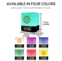 مكبر صوت للقرآن الكريم مزود بإضاءة ليلية LED مصباح...