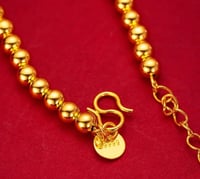 سوار لوتس من Guofeng ، ذهب حقيقي ، ذهب أصفر عيار 2...