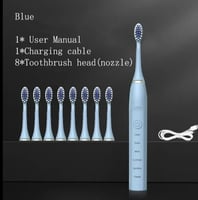 فرشاة الأسنان الكهربائية القابلة لإعادة الشحن سوني...