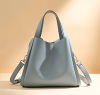 بو الجلود دلو حقيبة الكتف للنساء ، حقائب رسول Cros...