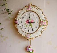 | بسيطة الراتنج ميكانيكي ساعة الحائط ، حافة قذيفة...