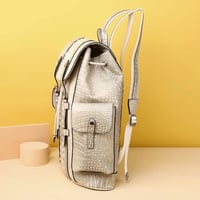 حقيبة ظهر للأعمال من الجلد الطبيعي للرجال ، حقيبة...