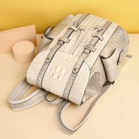 حقيبة ظهر للأعمال من الجلد الطبيعي للرجال ، حقيبة...