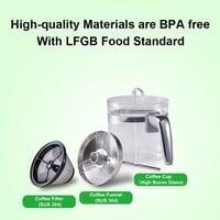 إكسسوارات تخمير القهوة ل Thermomix ، Tm6 أو Tm5 ،...