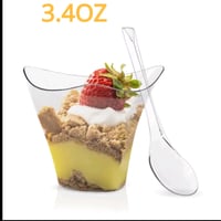 25/50 قطعة أكواب الحلوى القابل للتصرف لحفل عيد ميل...