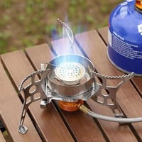 موقد غاز تخييم متين قابل للطي ، موقد سياحي خارجي ،...