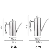 500/1000 مللي زجاجة زيت الزيتون الفولاذ المقاوم لل...