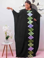 رداء Dashiki الناعم والصديق للبشرة للنساء الأفريقي...