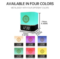 مكبر صوت للقرآن الكريم مزود بإضاءة ليلية LED مصباح...