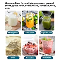 خلاط و مطحنة و مفرمة اللحم سيلفر كريست وعصارة الفو...