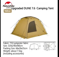 Naturehike الكثبان الرملية تعديل قبة خيمة ، خفيفة...