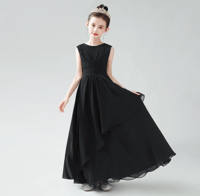 فستان فتاه شيفون بطبعة زهور