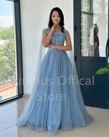 فساتين سهرة من Sumnus كلاسيكية على شكل حرف a من ال...