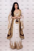 فساتين زفاف العروس الألبانية التقليدية مع سترة بور...