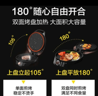 مقلاة خبز كهربائية منزلية من Midea ، ماكينة فطائر...