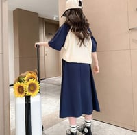 طقم ملابس للفتيات المراهقات تي شيرت للأطفال بحروف...